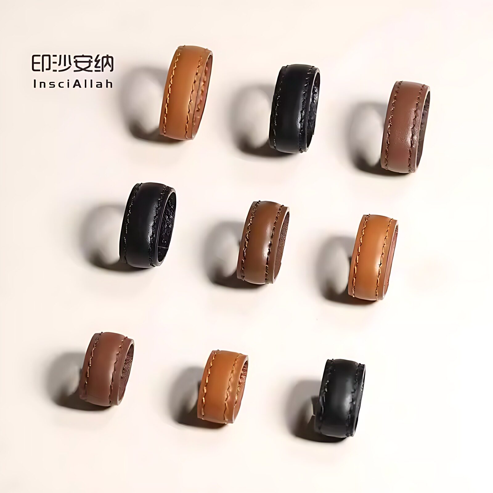 真皮皮带圈环皮带扣环圈腰带固定圈扣环女士皮带圈配件环尾部裤袋