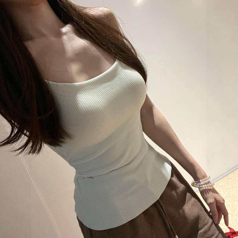 外扩吊带背心女款聚拢显大胸垫