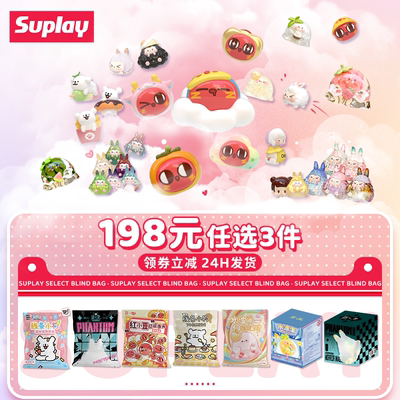 Suplay潮玩精选盲袋线条小狗系列