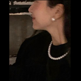 发条少女 | 珠 | fever同款强光珍珠耳钉无耳洞蚊香盘耳夹12/14mm