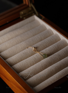 任意调节大小14k金戒指发条少女