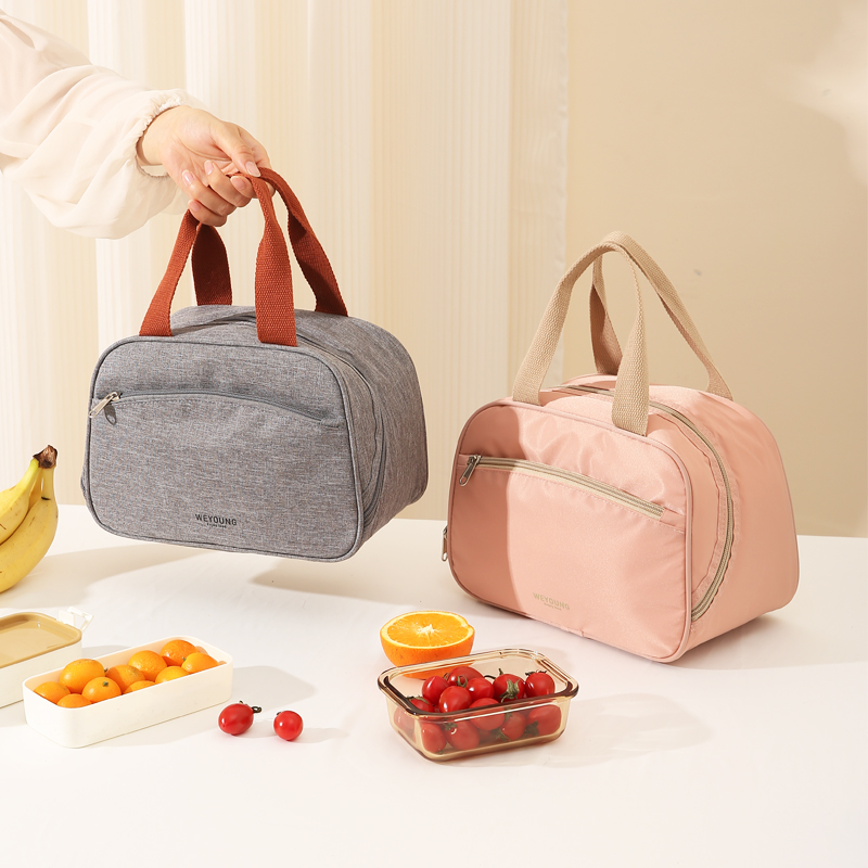 保温饭盒袋隔热加厚牛津布上班族