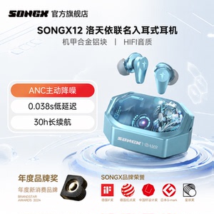 SONGX联名新款洛天依运动降噪无线超长续航入耳式蓝牙耳机2026