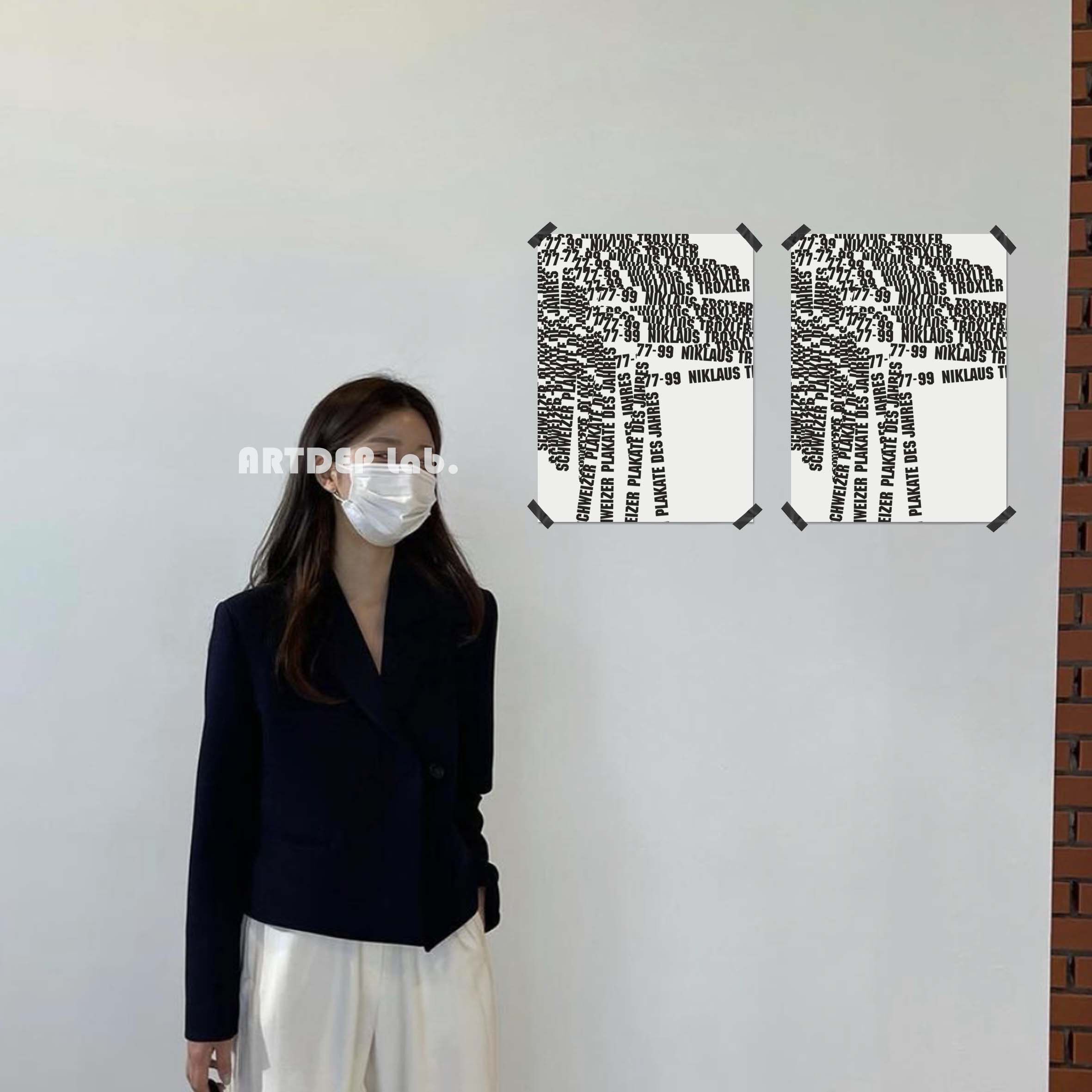 服装店酒吧民宿ins风装饰画芯