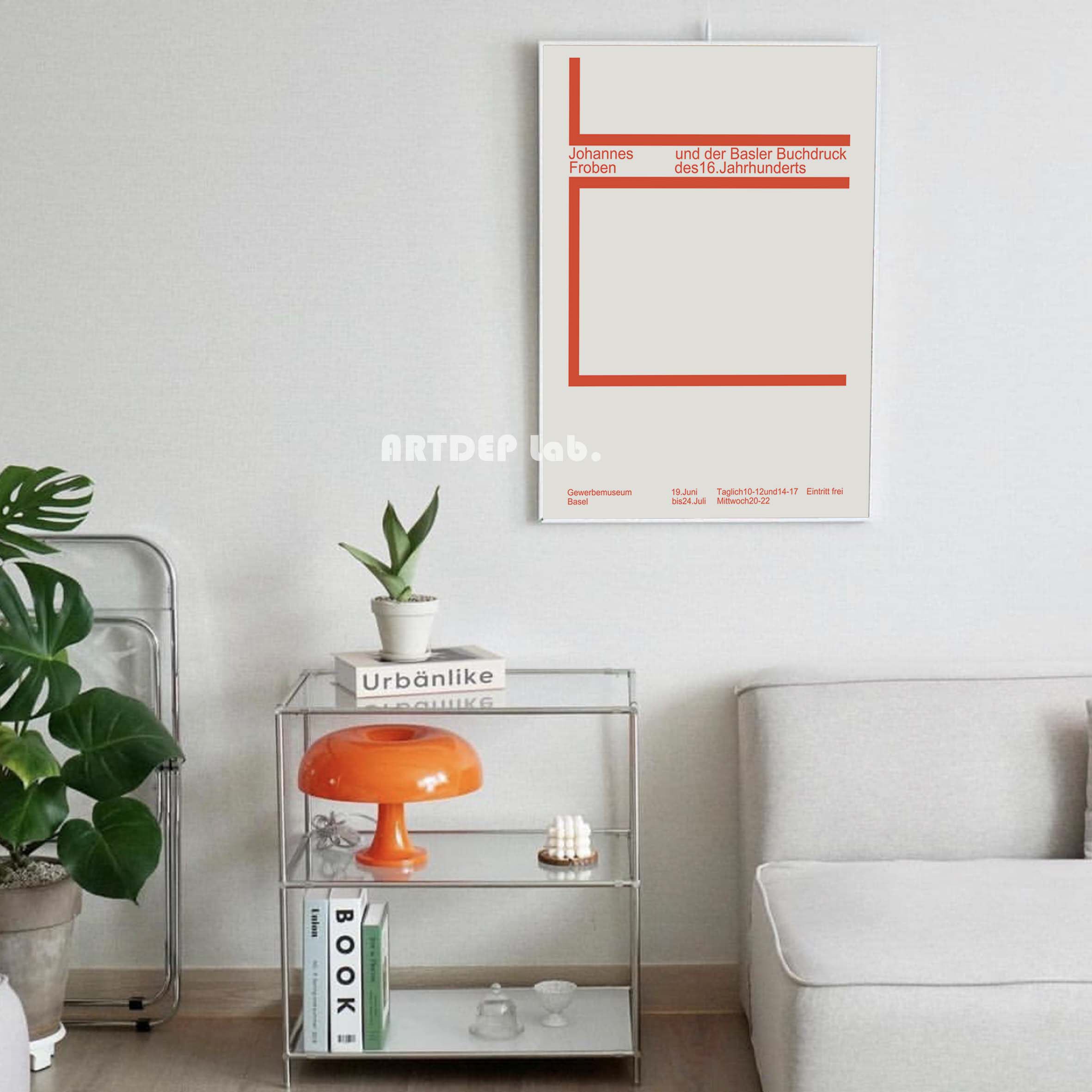 简洁明快潮流海报简约