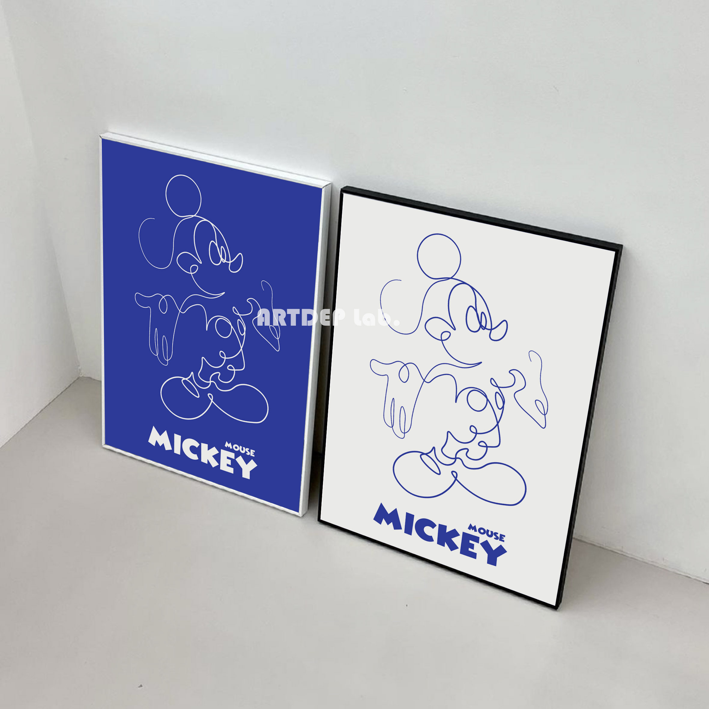 服装甜品店现代潮流装饰画海报