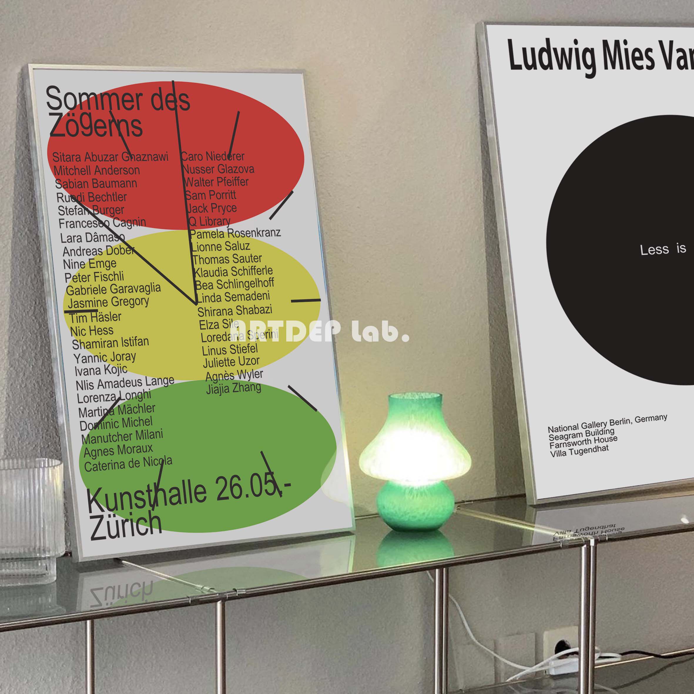 ins风设计师款艺术海报装饰画