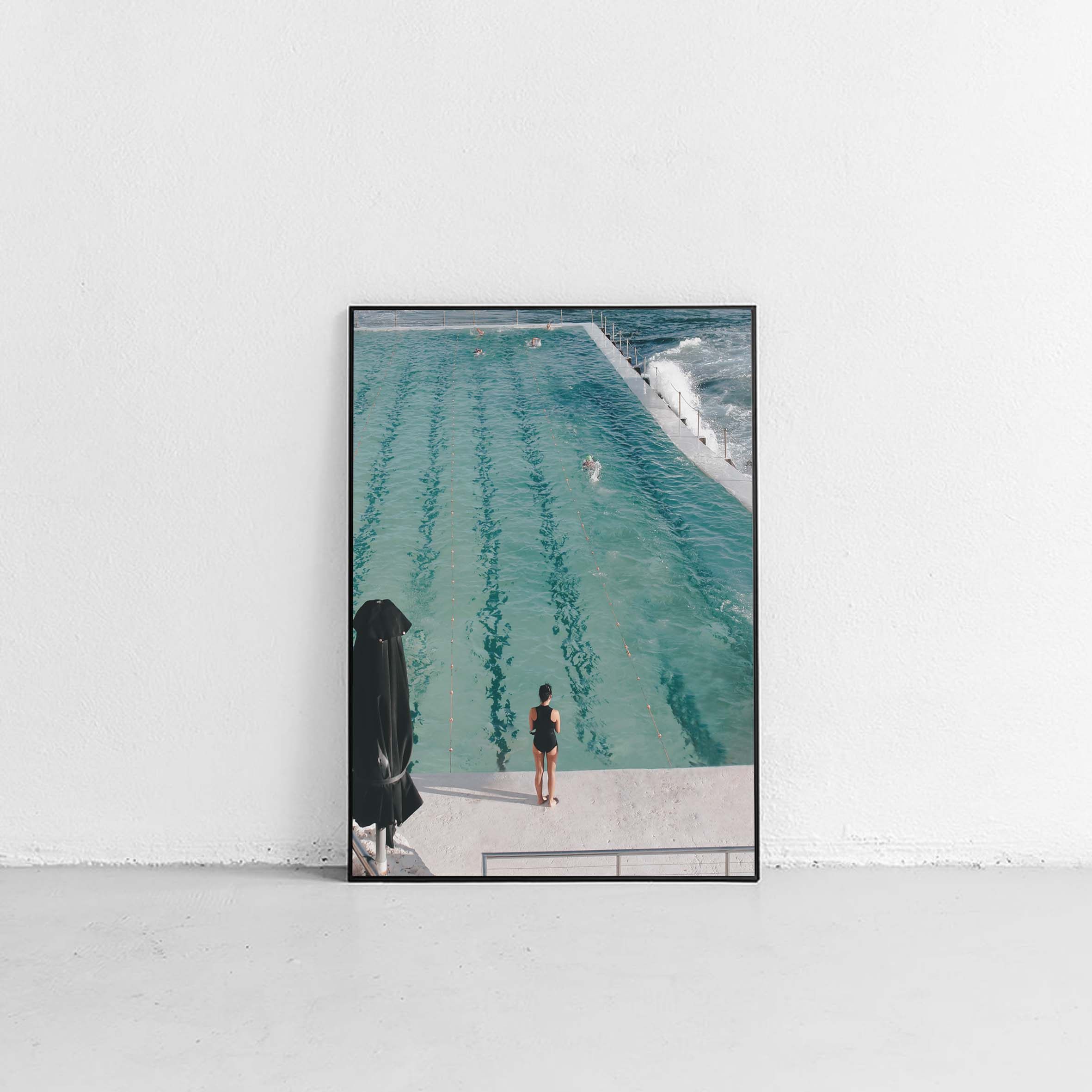 欧洲法式风画芯网红店道具海报