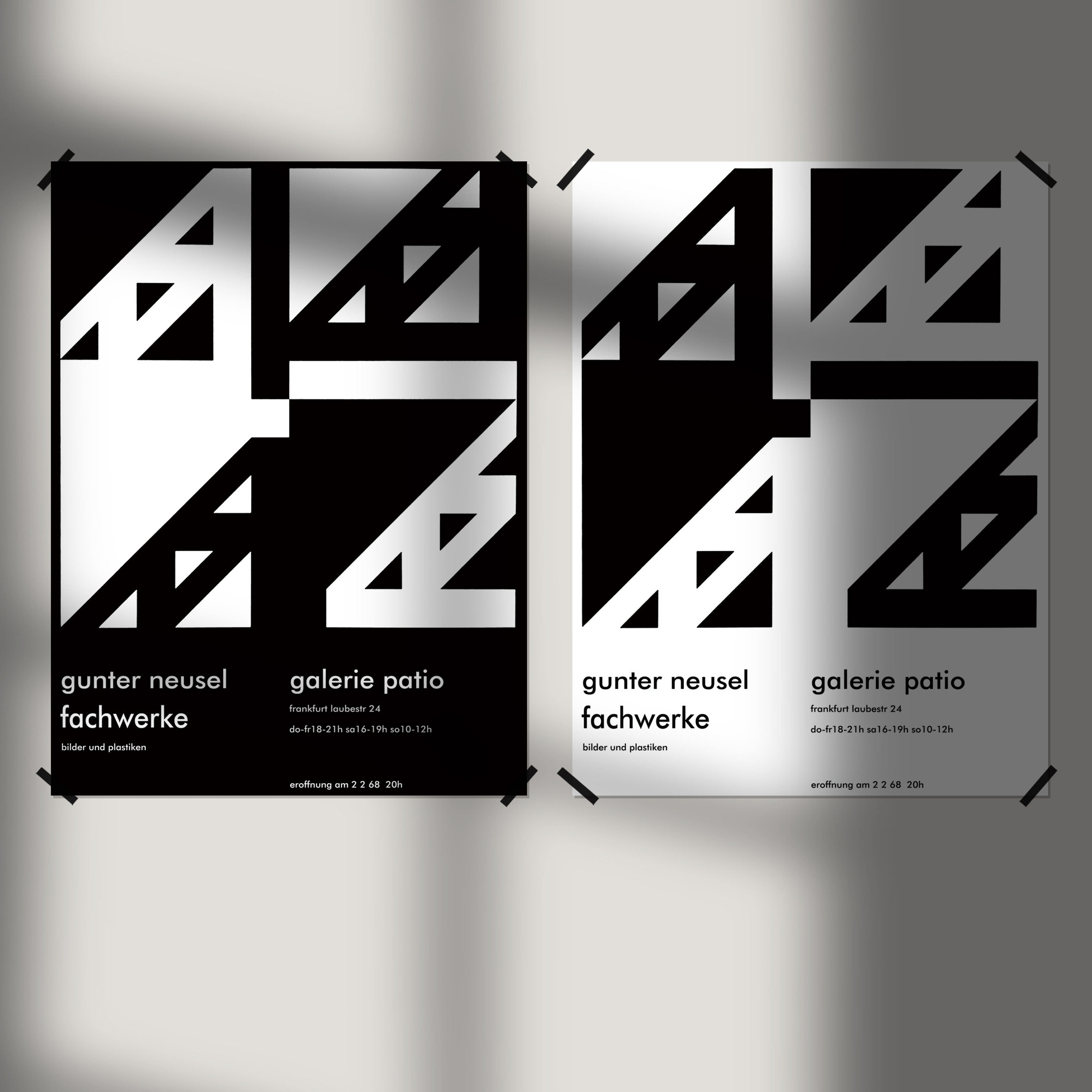 atd经典艺术展设计海报 几何图形 摄影棚服装店民宿装饰画芯ins风