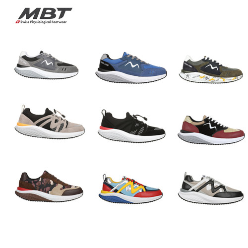 MBT弧形底厚底休闲通勤鞋