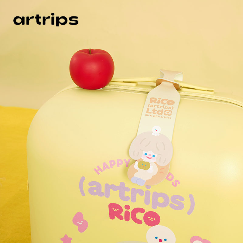 artrips品牌定制行李牌出行搭配