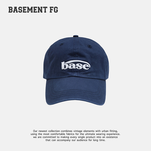 BASEMENT FG美式复古简约百搭休闲宽松棒球帽女254010007030