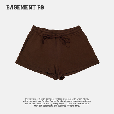 BASEMENTFG运动短裤女街头休闲百搭抽绳低腰显瘦261130017013