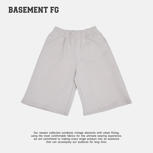 BASEMENTFG休闲运动风五分裤夏季舒适短裤261130026009