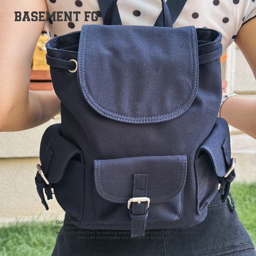 BASEMENTFG通勤百搭大容量双肩包轻便高颜值多口袋264020024030