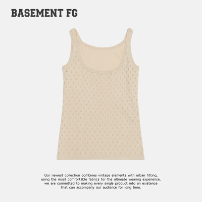 BASEMENT FG美式复古简约百搭休闲修身吊带背心253010049009