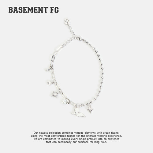 BASEMENT FG美式复古休闲百搭项链254170020065