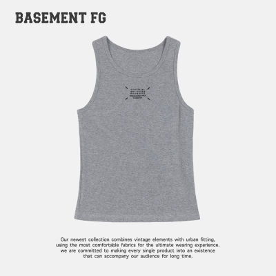 BASEMENT FG美式复古简约百搭休闲修身吊带背心女251010167022