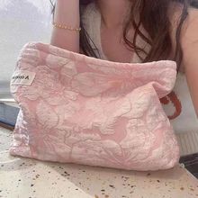 包包女新款2023爆款大容量高级感化妆包ins高颜值学生简约收纳包