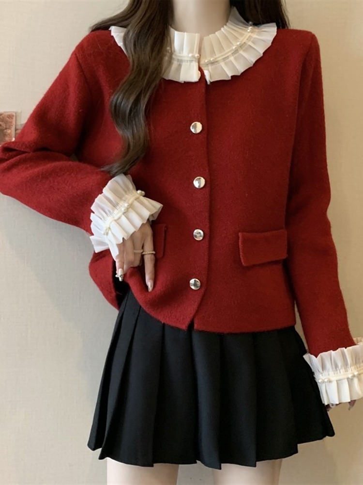 短款小香风外套女秋冬新款