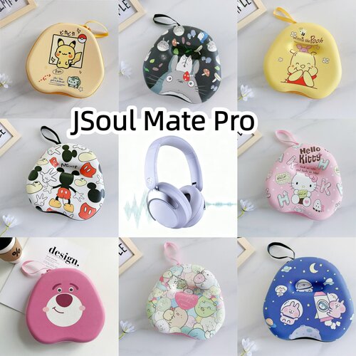 适用于JSoul Mate Pro头戴式耳机包收纳包卡通充电头EVA保护盒