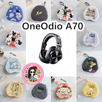 适用于OneOdio A70头戴式耳机包卡通EVA保护盒电源线收纳包
