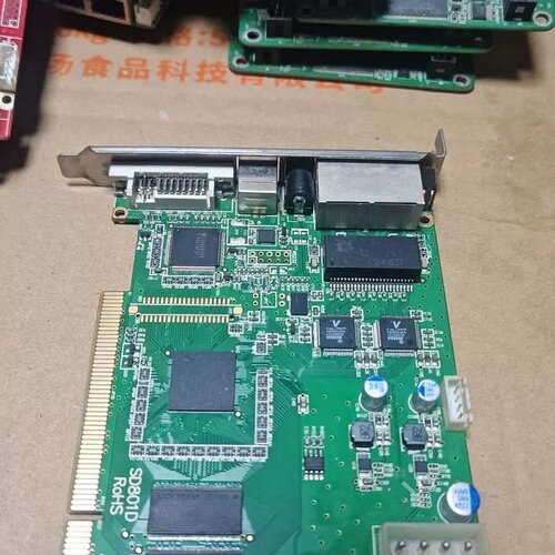 售前询价灵星雨SD801D发送卡 拆机板 成色还可以 功能正常。带X