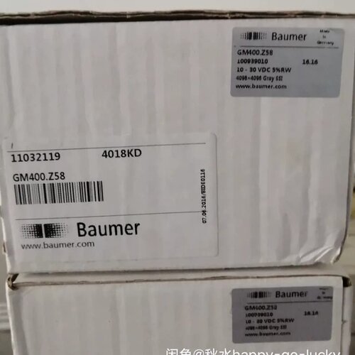 售前询价Baumer堡盟编码器GM400.Z58 11032119全新原装正品现货