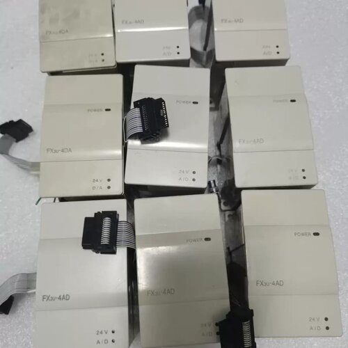 售前询价PLC模块FX3U-4ADFX3U-4DA拆机