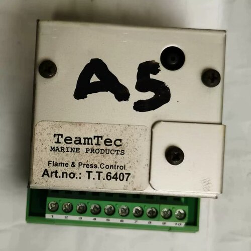 售前询价T.T.6407 火焰与压力控制器 TEAMTEC船舶工控模块议价维