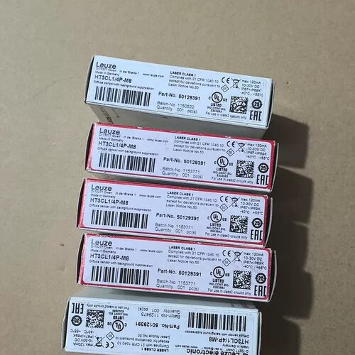 售前询价未使用LEUZE劳易测HT3CL1/4P-M8漫反射光电传
