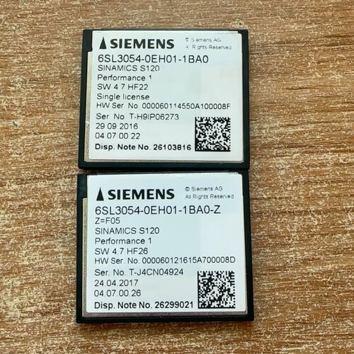 售前询价6SL3054-0EH01-1BA0 S120性能拓展授权CF卡 SW 4.7议价维