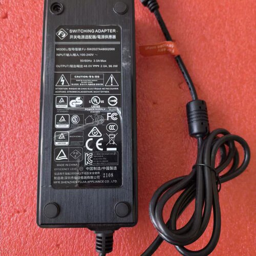售前询价FJ福佳48V2A 96W开关电源配接器