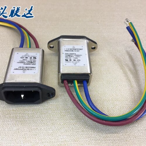 售前询价SCHAFFNER夏弗纳 FN9222B-12-07 12A 电源滤波器 滤波插