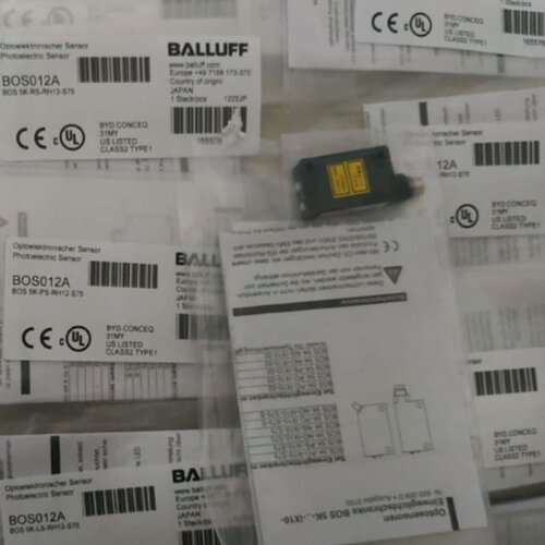 售前询价巴鲁夫光电开关BOS012A BOS 5K-LS-RH12-S75，BOS 5K-PO-