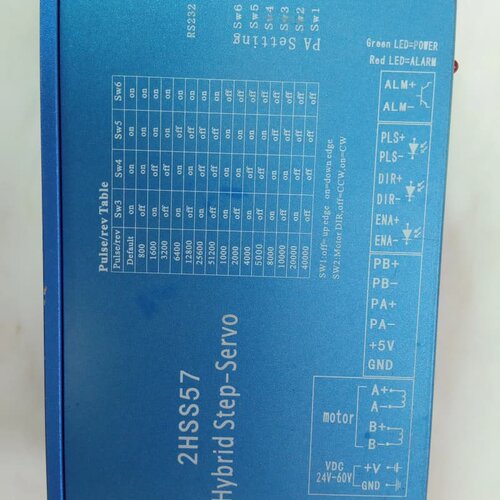售前询价2HSS57-A-5/24杰美康57电机闭环步进驱动器 2DM542