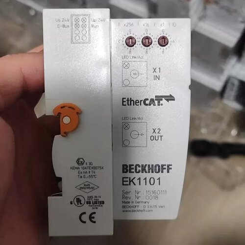 售前询价清货EK1101德国倍福模块拆机成色很新功能包好