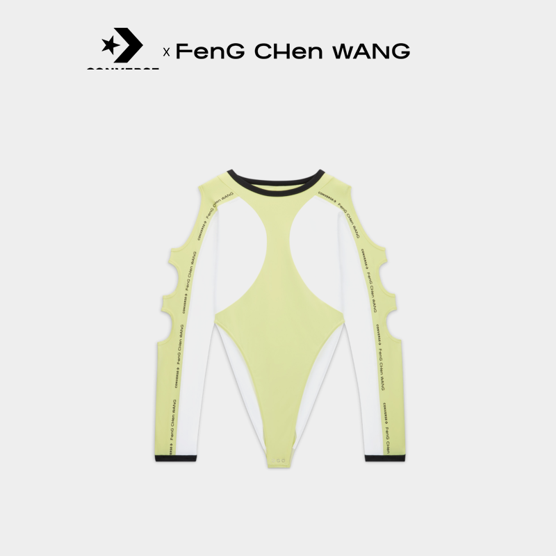 【限定联名】Converse x FengChenWang连体镂空女士运动打底衫