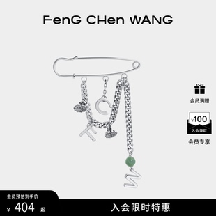 金属标志设计感LOGO配饰胸针 FengChenWang 凤凰系列中性款