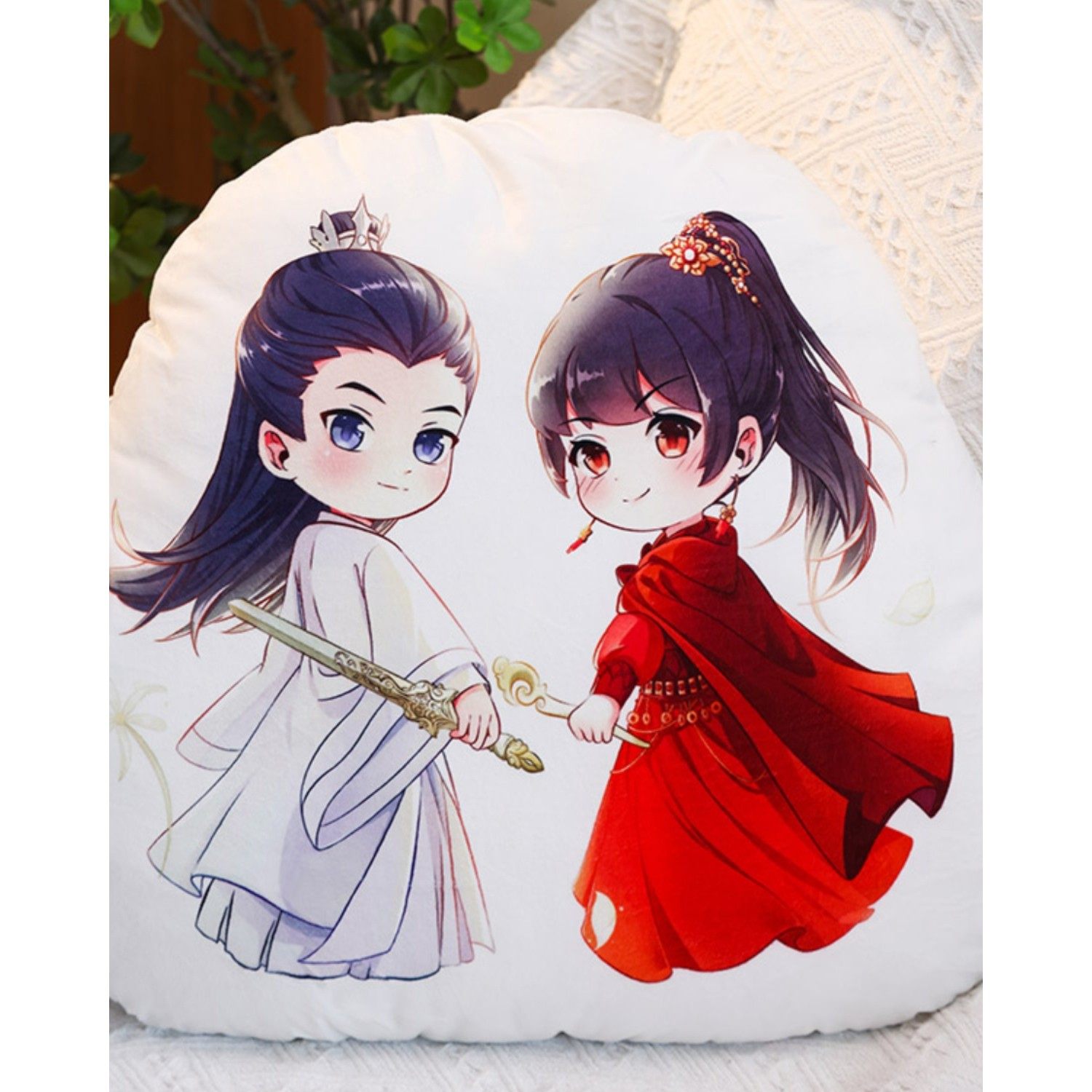 肖战周边粉丝玉骨遥时影古装剧q版抱枕 沙发客厅卧室办公室靠枕