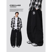 黑色速干 街头休闲裤 大香蕉 美式 子潮 运动裤 CBXLAB街舞潮牌男装