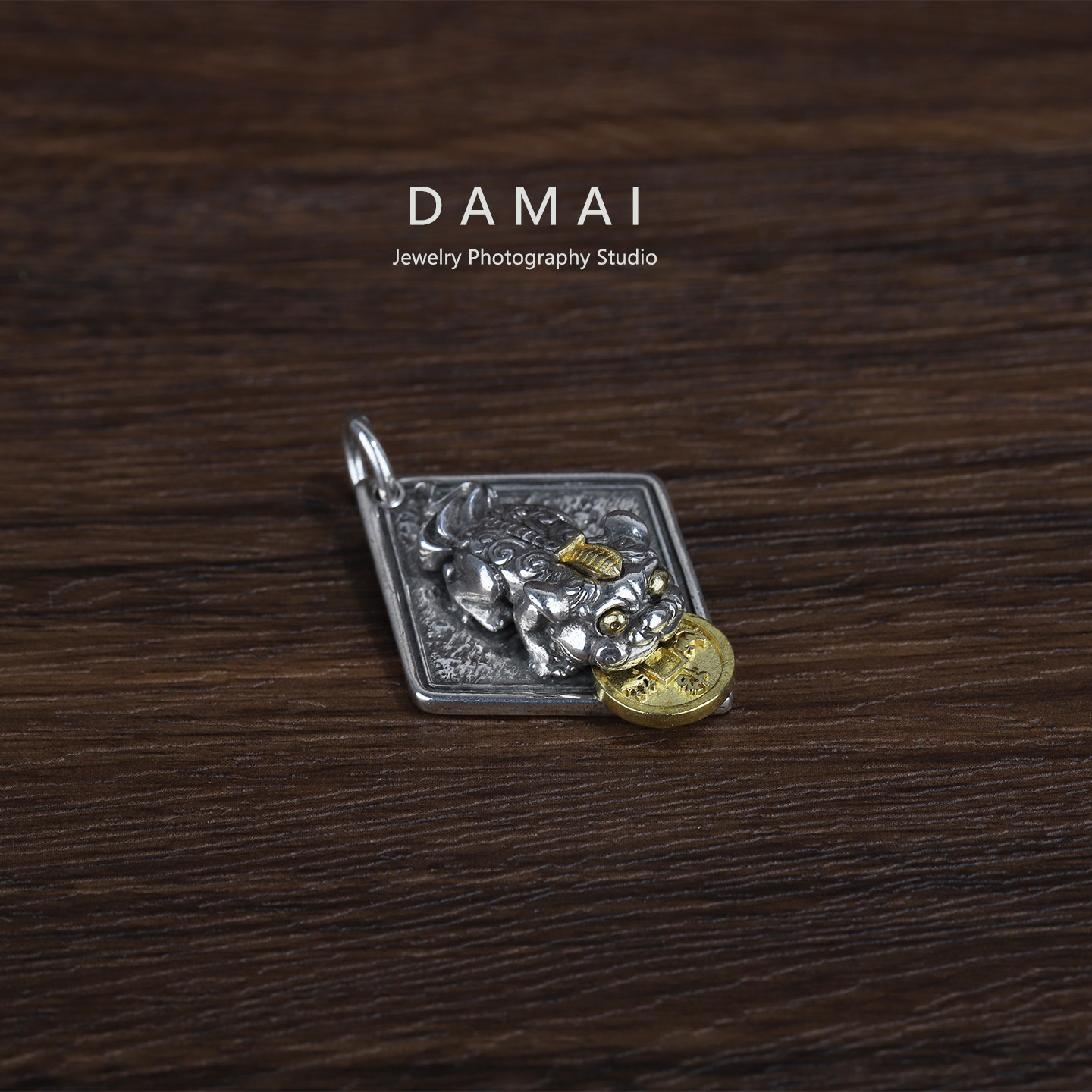 一夜暴富纳福貔貅瑞兽吊坠项链