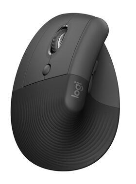 罗技LIFT left左手版无线办公垂直鼠标便携蓝牙笔记本电脑