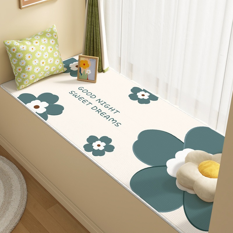 轻奢高级飘窗垫窗台垫子2025新款四季通用主卧阳台铺垫可任意裁剪