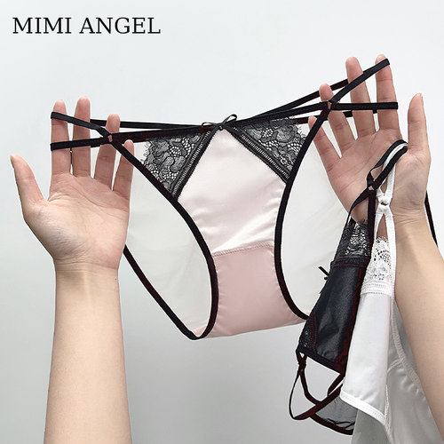 MimiAngel性感细带蕾丝三角裤