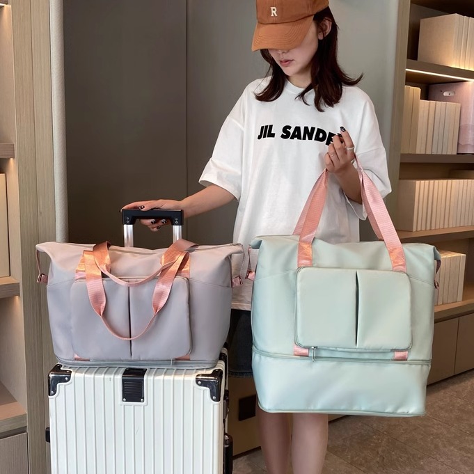 可折叠短途旅行包手提行李包女