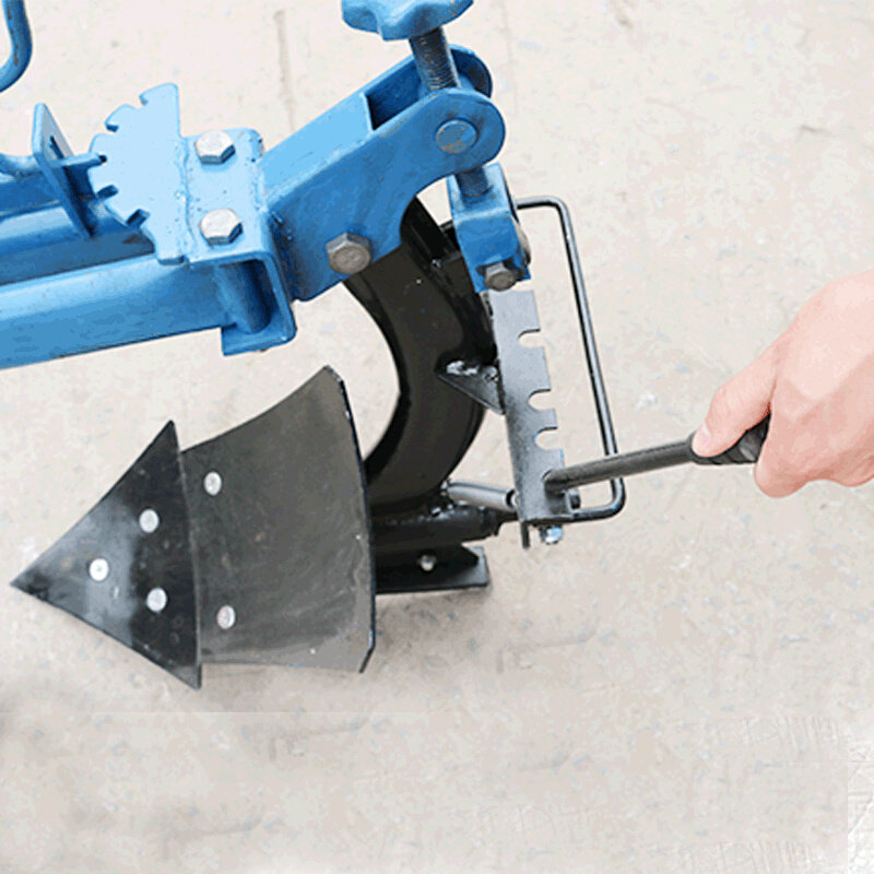 微耕机旋耕机配件改装翻转犁拖拉机犁铧耕地旋转反转犁农用开沟犁