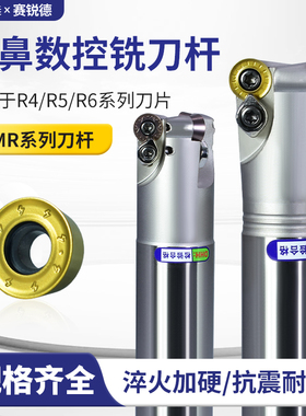 圆鼻铣刀杆EMR立铣刀杆数控铣床16R4/R6抗震加长30R5开粗加硬刀杆