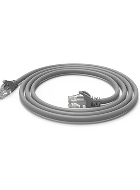 信霆 超五类网线网络跳线 CAT5e类 成品网线XTWX50010 灰色 1米