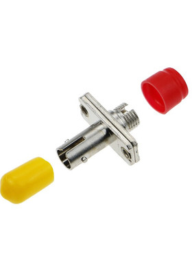 信霆 电信级光纤连接器适配器耦合器 ST-FC 100个/包 红色